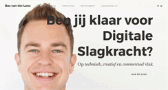 Desktop Screenshot of basvanderlans.nl